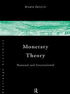 Monetary theory : national and international