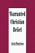 Warranted Christian belif
