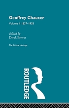 Chaucer, the critical heritage