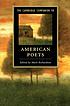 The Cambridge Companion to American poets by Mark Richardson