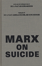 Marx on suicide