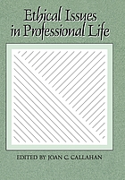 Ethical issues in professional life