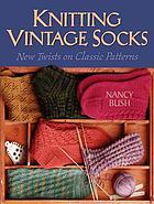 Knitting vintage socks