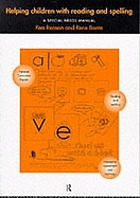 Helping children with reading and spelling : a special needs manual