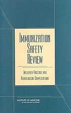Immunization safety review : influenza vaccines and neurological complications
