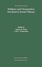Religion and economics : normative social theory