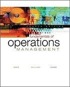 Fundamentals of operations management