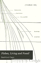 Fishes, living and fossil. An outline of their forms and probable relationships,
