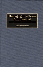 Managing in a team environment