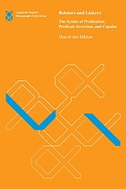 Relators and linkers : the syntax of predication, predicate inversion, and copulas