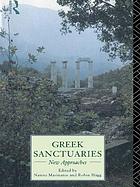 Greek Sanctuaries: New Approaches cover image