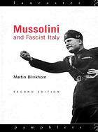Mussolini and fascist Italy