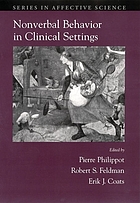 Nonverbal behavior in clinical settings