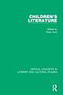 Children's literature door  Peter Hunt 