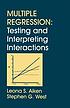 Multiple regression testing and interpretation. by  Aiken. 