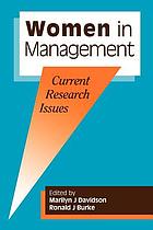 Women in management : current research issues