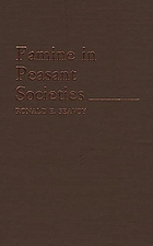 Famine in peasant societies