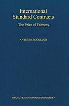 International standard contracts : the price of fairness