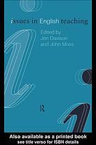 Issues in English teaching