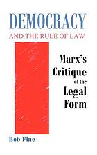 Democracy and the rule of law