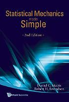 Statistical mechanics made simple.