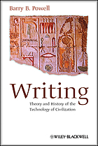 Writing: Theory and History of the Technology of Civilization cover image