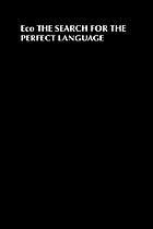 The search for the perfect language