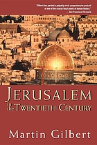 Jerusalem in the twentieth century
