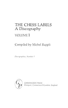 The Chess labels : a discography