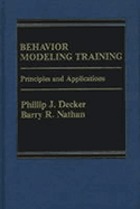 Behavior modeling training : principles and applications