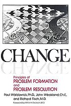 Change; principles of problem formation and problem resolution