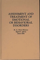 Assessment and treatment of emotional or behavioral disorders