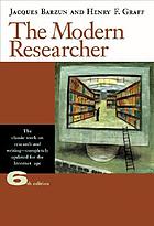 The modern researcher