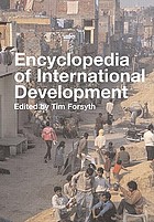 Encyclopedia of international development