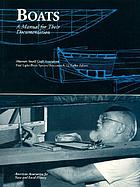 Boats : a manual for their documentation