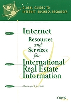 Internet resources and services for international real estate information