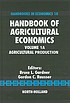 Handbook of agricultural economics by Bruce L Gardner