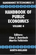 Handbook of public economics/ 4.