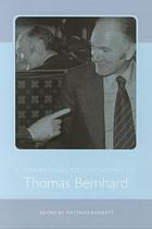 A companion to the works of Thomas Bernhard