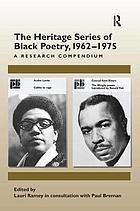 The heritage series of Black poetry, 1962-1975 : a research compendium