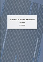 Surveys in social research