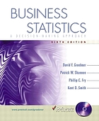 Business statistics : a decision-making approach