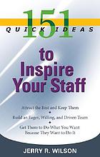 151 quick ideas to inspire your staff
