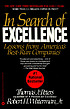 In search of excellence : lessons from America's best-run companies