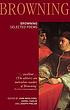 Robert Browning : selected poems 著者： Robert Browning