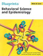 Behavioral science and epidemiology