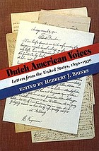 Dutch American voices : letters from the United States, 1850-1930