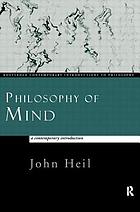 Philosophy of mind : a contemporary introduction