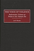 The voice of violence : performative violence... de Joel P Rhodes