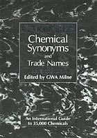 Gardner's chemical synonyms and trade names